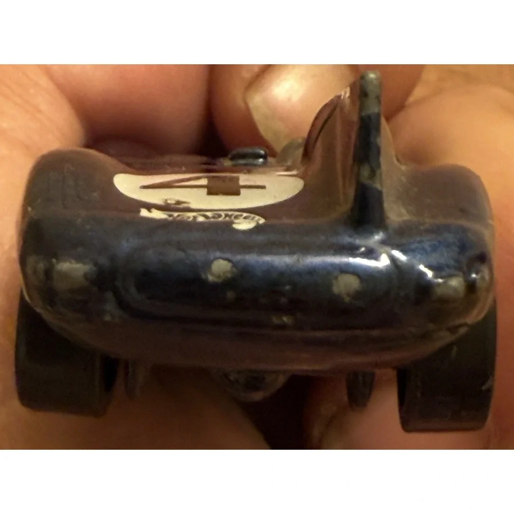Hot‎ Wheels Blue Jaguar D-Type #4 loose Diecast